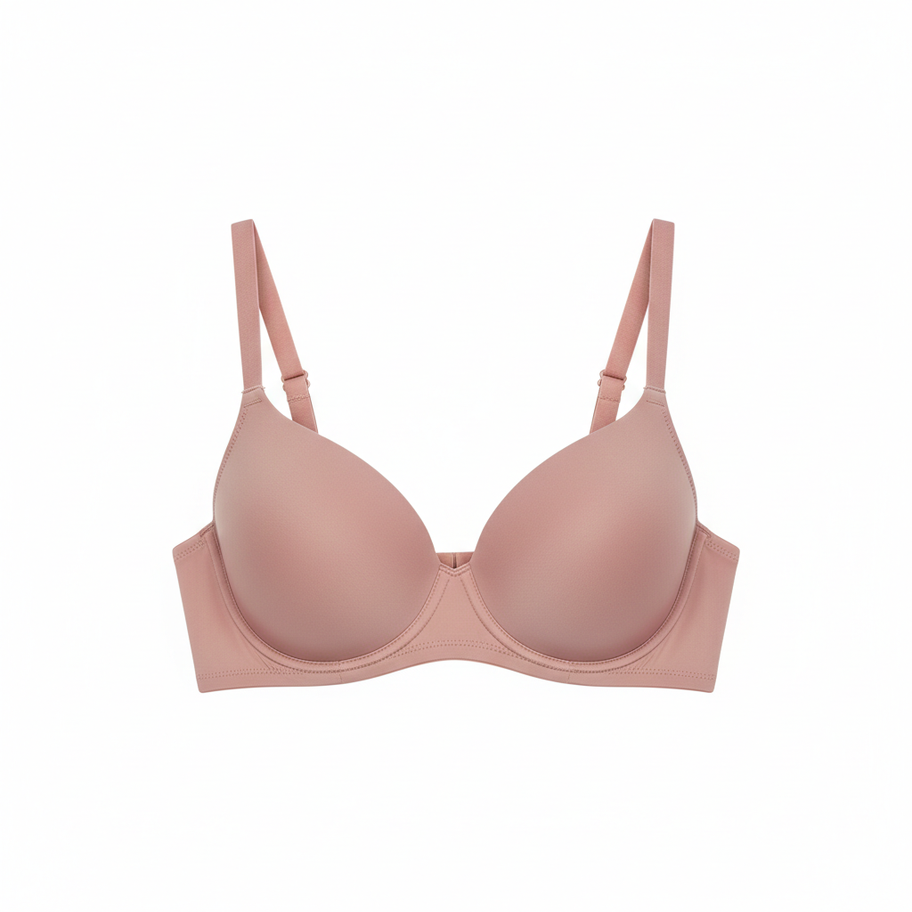 CINDY Lace Push-Up Underwired Molded Cup Demi Long Bra