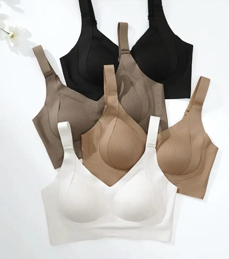 Seamless Wireless Soft Comfort Natural Fit Everyday Bra